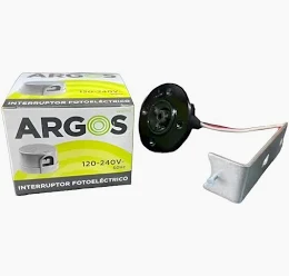 BASE DE CONEXIÓN PARA FOTOCELDA 9402300, INCLUYE ESCUADRA DE FIJACIÓN, MCA ARGOS