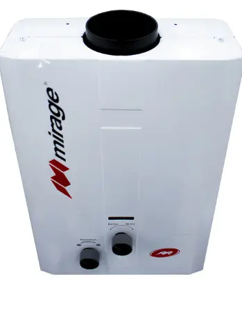 BOILER CALENTADOR DE AGUA 1 SERVICIO GAS LP 6LITROS MCA MIRAGE 