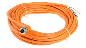 CABLE CONECTOR HEMBRA M12 ACODADO, 5 PINES, LONGITUD 10 METROS, MCA IFM