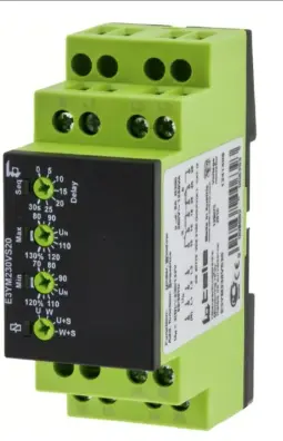 MONITOR DE VOLTAJE TRIFASICO L1+L2+L3+N 230/132VCA 2CO MCA WEIDMULLER 