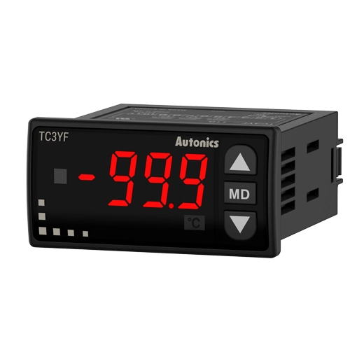 CONTROLADOR DE TEMPERATURA PARA REFRIGERACIÓN, 3 DIGITOS, 100-240VCA, ENTRADA TERMISTOR (NTC), SALIDA DE CONTROL A RELE, MCA AUTONICS