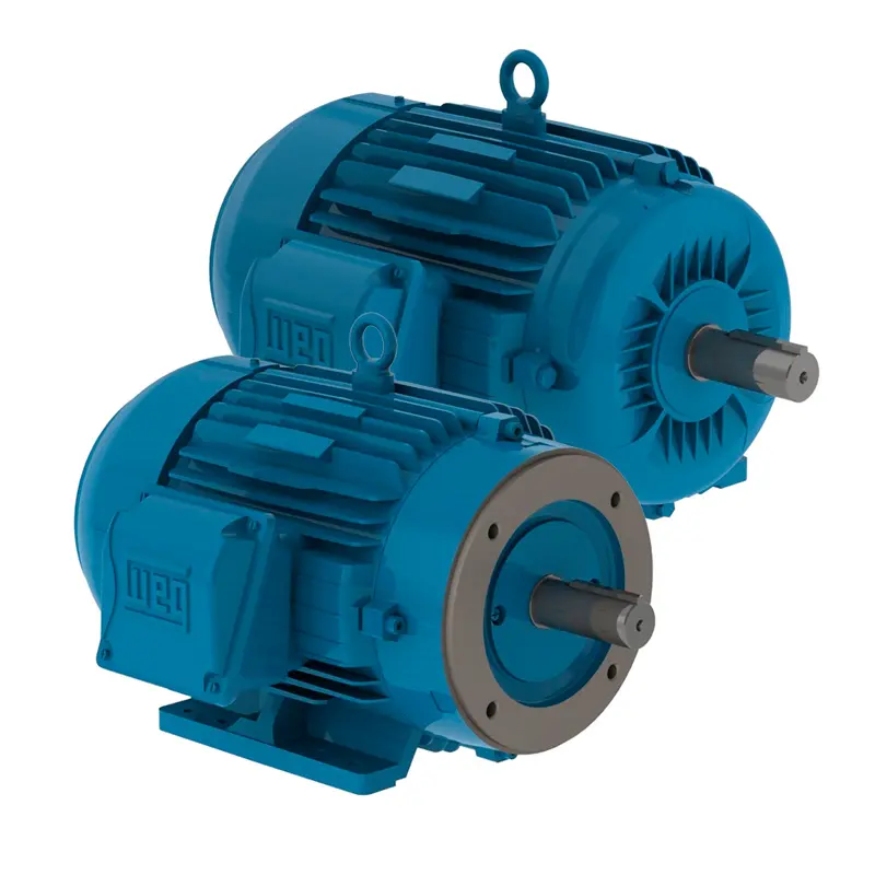 MOTOR ELECTRICO TRIFÁSICO W22 SEVERE DUTYNEMA PREMIUM, 5HP, 2 POLOS, VOLTAJE 208-230/460V 60HZ. BRIDA C, ARMAZÓN DE HIERRO182/4T MCA WEG