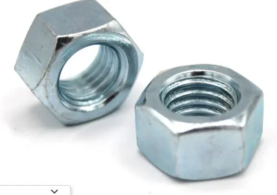 TUERCA HEX. LIVIANA GALV. DE 1/4 NC MCA ESTANDAR