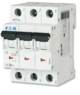DISYUNTOR MINIATURA 3P 20A 400VAC MCA EATON 