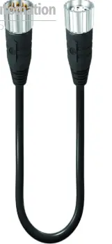 CABLE DE DOS EXTREMOS M23 MACHO RECTO BLINDADO MCA BELDEN 