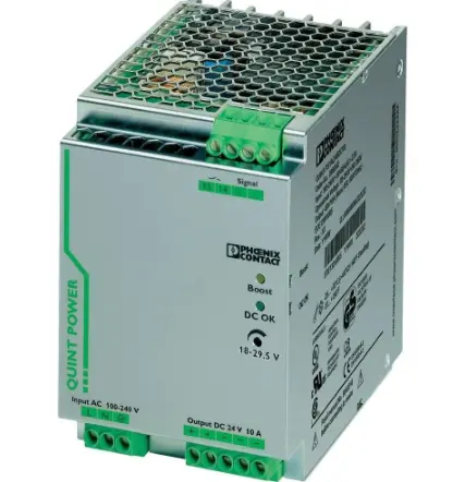  FUENTE DE ALIMENTACIÓN 	 ALIMENTACIÓN DE CARRIL DIN CA/CC 24 V 960W MCA PHOENIX CONTACT