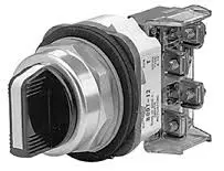 SELECTOR DE 3 POSICIONES SOSTENIDO, 2NA/2NC, CON MANETA ESTÁNDAR, MCA ALLEN BRADLEY