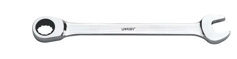 LLAVE COMBINADA PULIDO ESPEJO EN PULGADAS, 12 PUNTAS, 5/16" MCA URREA