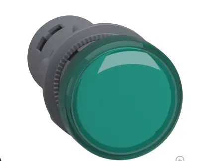 LUZ PILOTO MONOLITICA PLASTICO VERDE LED INTEGRAL MCA SCHNEIDER 