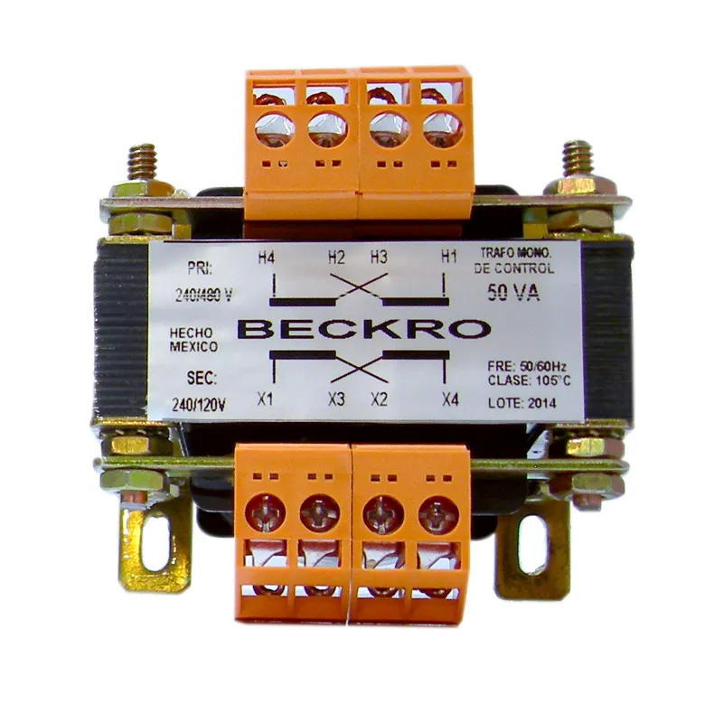 TRANSFORMADOR MONOFASICO 100VA PRIMARIO 240/120 SECUNDARIOS  24/12V
