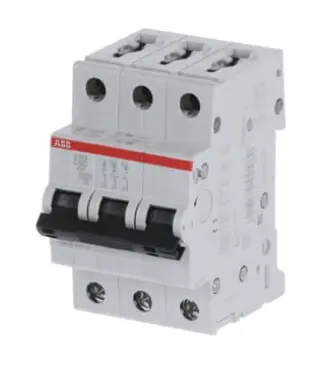 MINI.INTERRUPTOR S203-C50 3 POLOS C 50A 230/400VAC 6KA