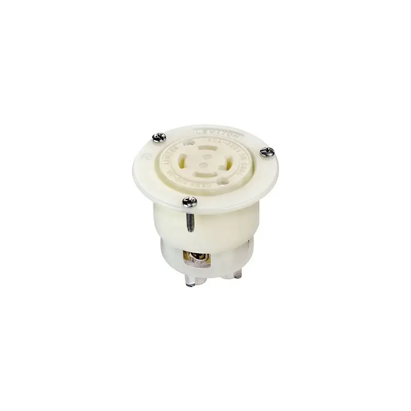 TOMA EMPOTRABLE L16-30 480V 30A INDUSTRIAL MCA LEVITON 