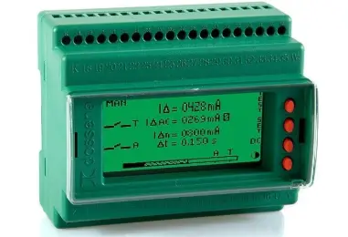 RELÉ DIFERENCIAL CON TOROIDE SEPARADO, LED, 6 DIN MCA DOSSENA