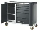 BANCO DE TRABAJO SOBRE RUEDAS TOOLTRUCK CON CAJONES DE EXTENSIÓN TOTAL 20X16G DE 6 Y 8 CAJONES MCA GARANT