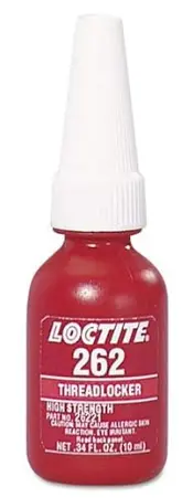 231926 RED 262 TAQUILLA DE ROSCA DE ALTA RESISTENCIA, 10 ml MCA LOCTITE
