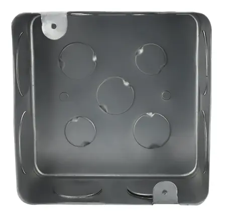 CAJA CUADRADA DE 1 1/4" MCA MAQUILADOS ROJAS