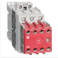 CONTACTOR SEGURIDAD 43A 3P BOBINA DE 24 VDC 6 NO 2NC MCA ALLEN BRADLEY