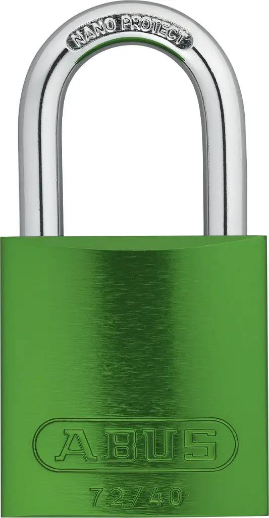 72/40 KA C VERDE CANDADO ABUS ALUMINIO NS6 D