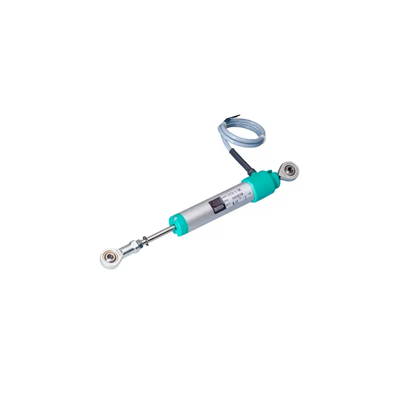TRANSDUCTOR DE DESPLAZAMIENTO LINEAL CON MONTAJE MEDIANTE ROTULAS AUTOALINEABLES DE 25 MM DE CARRERA MCA GEFRAN