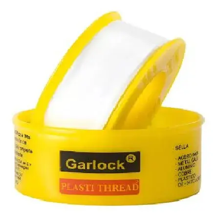 CINTA TEFLON PLASTI-THREAD 3/4 IN X 13.20M GRADO PREMIUM GARLOCK