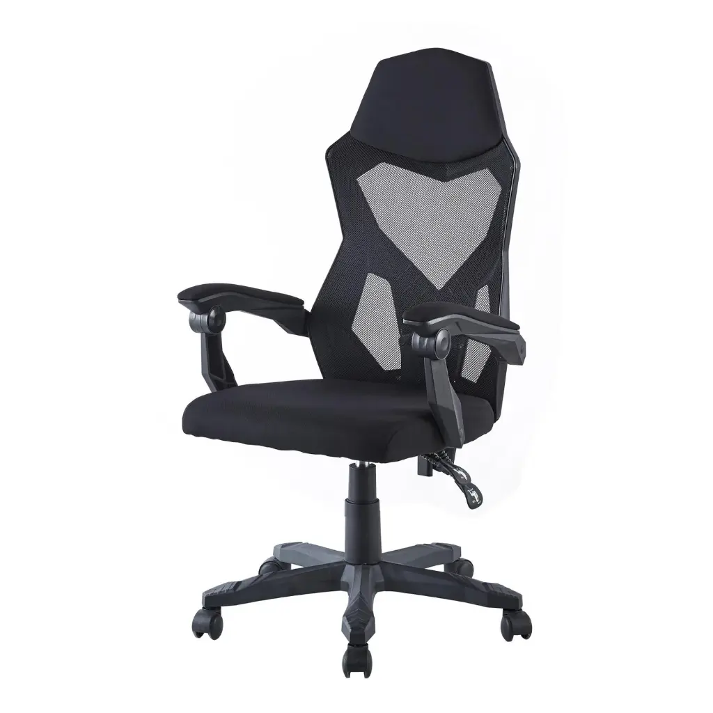 SILLA DE OFICINA ERGONOMICA RECLINABLE NEGRA MCA MIDTOWN CONCEPT