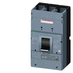 [3VA6816-6HQ31-0AA0] INTERRUPTOR AUTOMATICO 3VA6 UL FRAME 1600 CLASE DE PODER DE CORTE  H 65 KA A 480 V TRIPOLAR, PROTECCION DE CABLES EUT360, LSIG, IN=1600A PROTECCION CONTRA SOBRECARGA Ir=600 A - 1600 A MCA SIEMENS