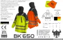 IMPERMEABLE DE POLIÉSTER CON PU Y AUTOEMPACABLE MCA BERSERKER