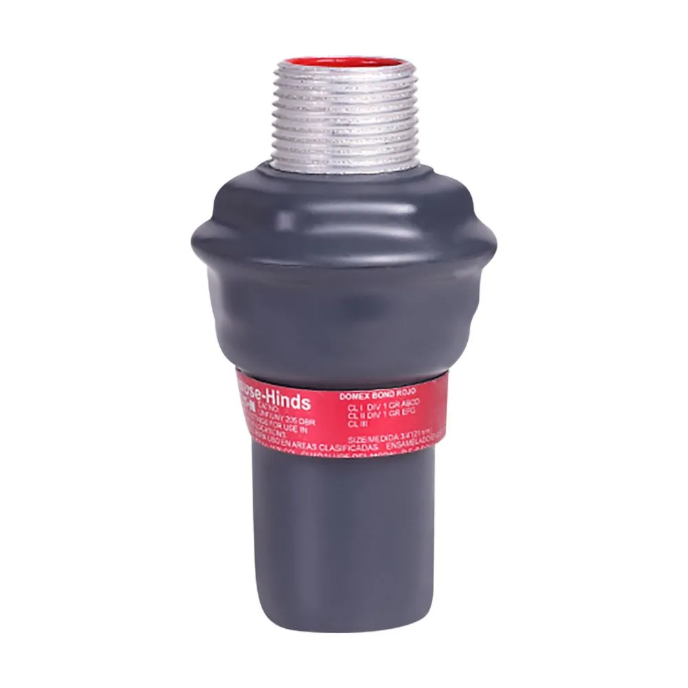 TUERCA UNION MACHO CON REC. DE PVC DE 51 MM (2) BD MCA. CROUSE HINDS
