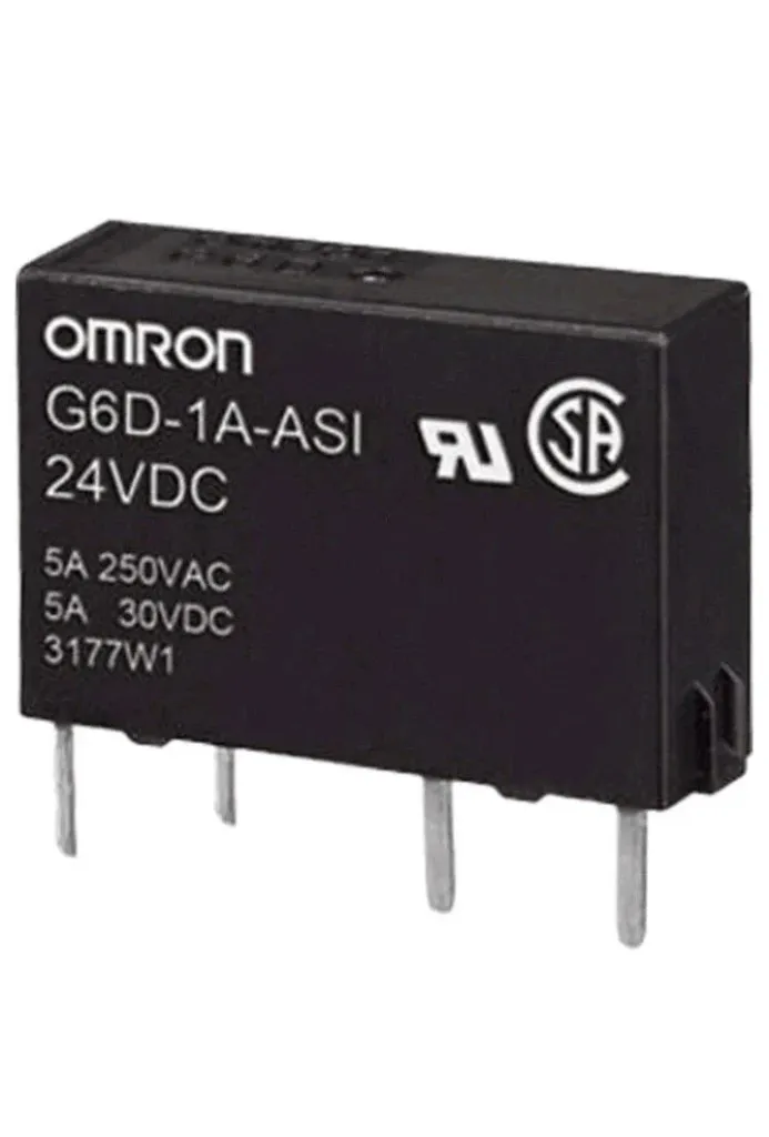 RELEVADOR 5A BOBINA 24VDC MARCA OMRON