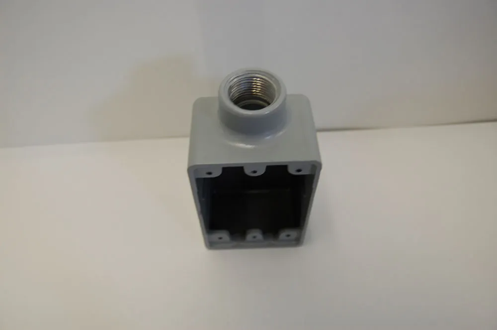 CONDULET SERIE RECTANGULAR TIPO FS DE 19MM. ( 3/4 ) BOND ROJO MCA CROUSE HINDS