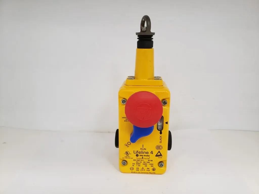 INTERRUPTOR SEGURIDAD NUM PARTE/MODELO 440E-L13137 LIFE LINE CONTACTOS 2 NC 2 AUX NA MCA ALLEN BRADLEY
