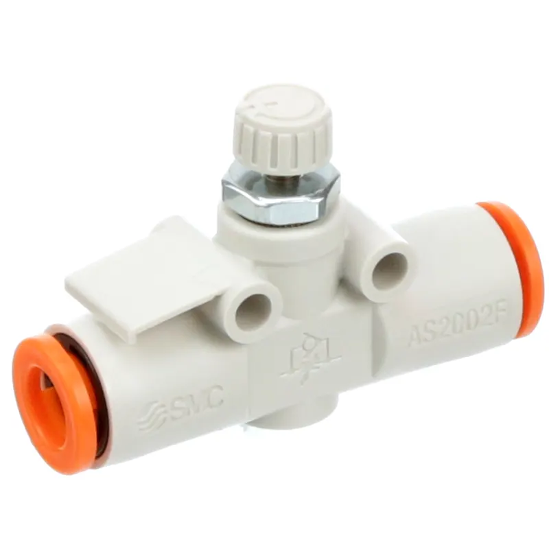 [AS2002F-07] CONTROLADOR DE VELOCIDAD NEUMATICO EN LINEA 1/4" MCA SMC