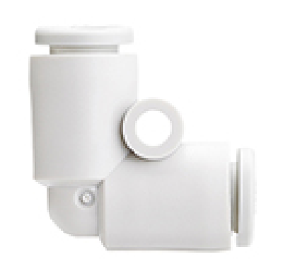 CONEXION PLASTICO CODO UNION 1/4 MCA SMC