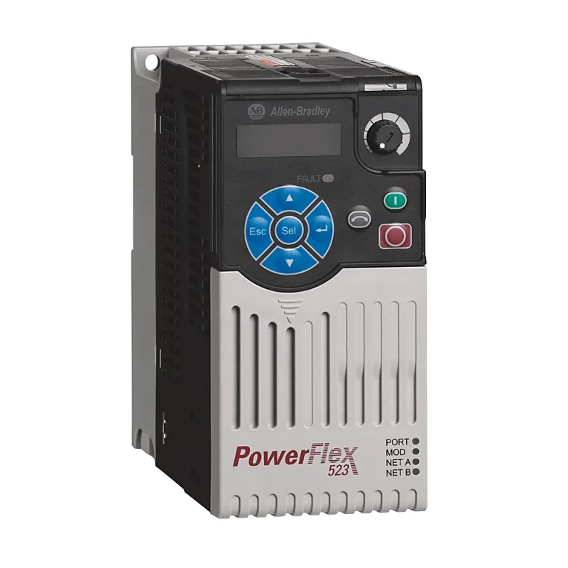 VARIADOR POWERFLEX 523, 240 VCA, 3 FASES, 2.5 AMPS, 0.5 HP MCA ALLEN BRADLEY