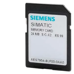 SIMATIC S7 MEMORY CARDFOR S7-1X00 CPU 24MBYTES MCA SIEMENS
