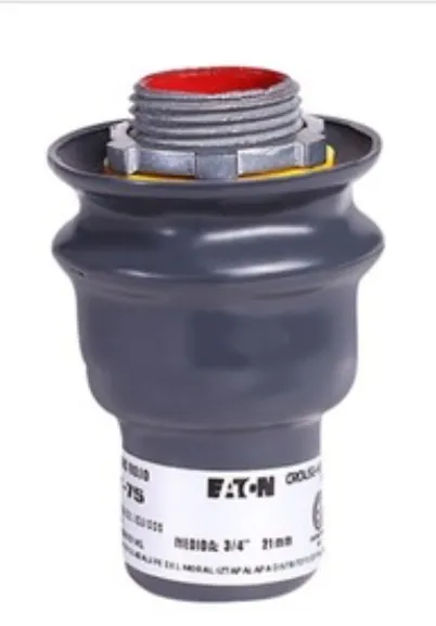 CONECTOR RECTO A PRUEBA DE LIQUIDOS REC. DE PVC BD PARA 13MM.(1/2) MCA. CROUSE HINDS