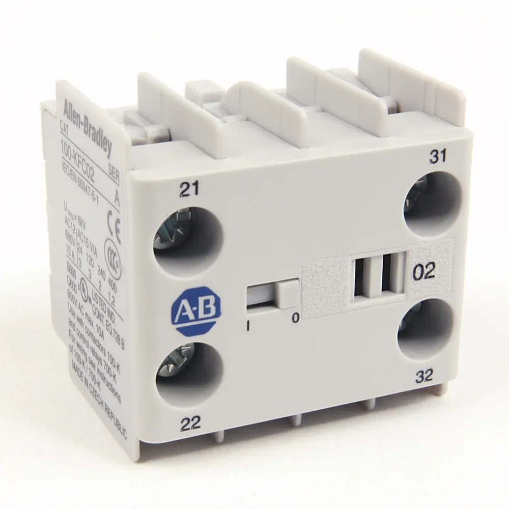 BLOCKS DE CONTACTOS AUX.P/100k MCA ALLEN BRADLEY