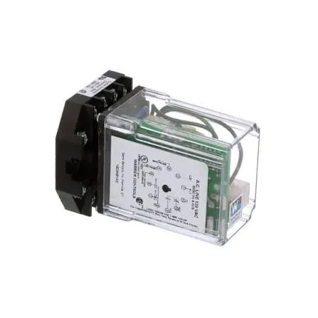 RELEVADOR DE NIVEL POR CONDUCTIVIDAD 120 VAC, SALIDA DPDT 5A, FUNCIÓN VACIADO/ALARMA Y MONTAJE EN BASE DE 11 PINES. MCA WARRICK