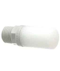SILENCIADOR NEUMATICO RESINA CONEXION 1/4 COMPACTO ALTA EFICIENCIA REDUCCION RUIDO 30DB PRESION MAXIMA 1.0MPA TEMP 5-60C DESCARGA AIRE FLUJO OPTIMIZADO MCA SMC