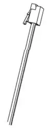 CABLE 8' BLUE DOT A RJ11 MCA ANALOG DEVICES