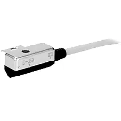 DETECTOR MAGNÉTICO DE ESTADO SÓLIDO, SALIDA PNP 3 HILOS, ALIMENTACIÓN 24VDC (4.5-28VDC), CORRIENTE MÁX 80MA, CONEXIÓN CON CABLE DE 3M, CON INDICADOR LED, PROTECCIÓN IP67, MONTAJE EN CILINDROS CON BARRA DE ACOPLAMIENTO. MCA SMC