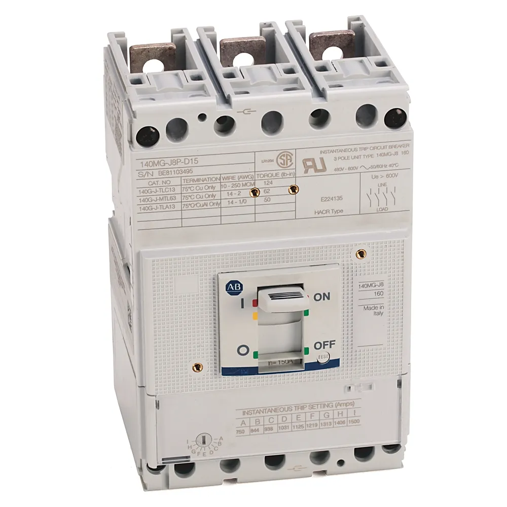 DISYUNTOR MAGNETICO PARA PROTECCION DE MOTORES MCA ALLEN BRADLEY