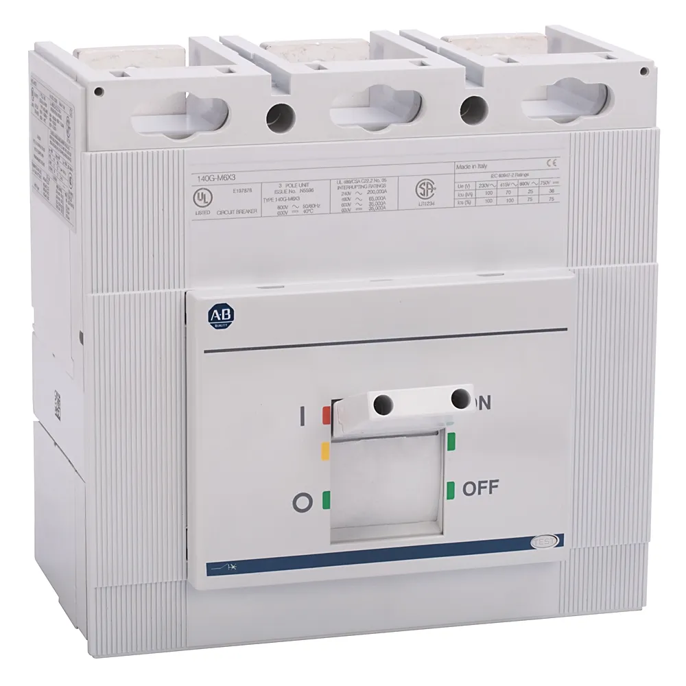 MARCO DE INTERRUPTOR TERMOMAGNETICO EN CAJA MOLDEADA FRAME M MCA ALLEN BRADLEY