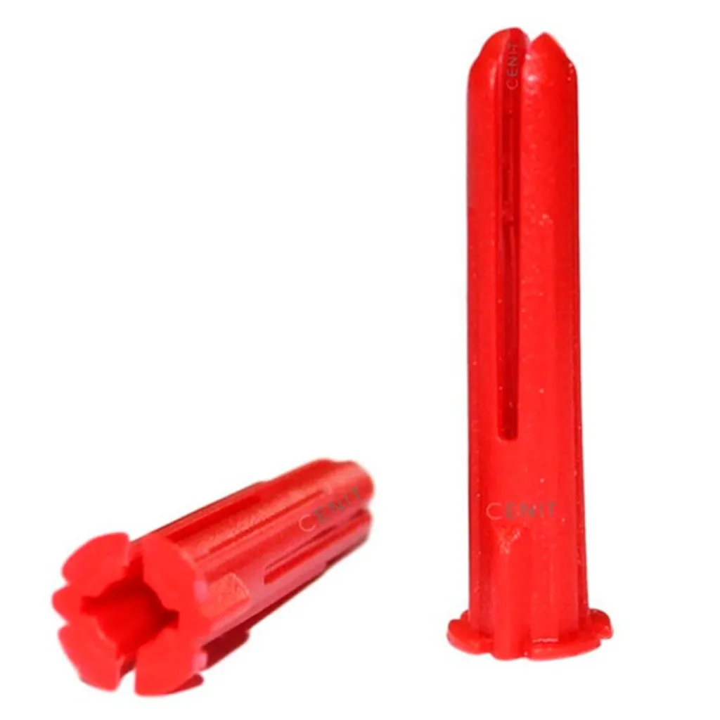 TAQUETE DE PLASTICO COLOR ROJO 1/4 MCA THORSMAN