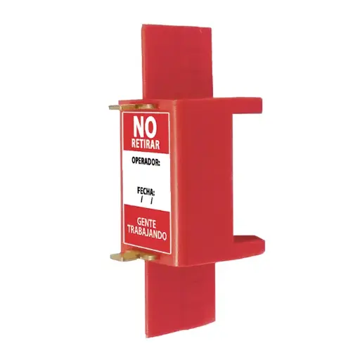 [00368-4] BLOQUEO PARA FUSIBLE, MONOFÁSICO