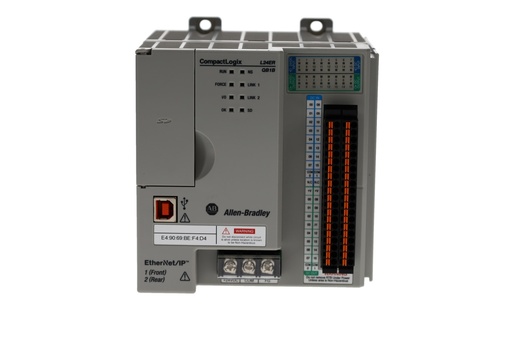 [1769-L24ER-QB1B] PROCESADOR COMPACTLOGIX 750 KB DE MEMORIA, 4 MODULOS DE EXPANSIÓN E/S 1769. TARJETA SD DE 1 GB, MCA. ALLEN BRADLEY