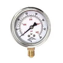 [232.3] MANÓMETRO AC. INOX. RANGO 0-10BAR