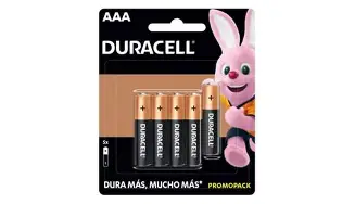 [2400] PILA ALCALINA TIPO AAA DURACELL