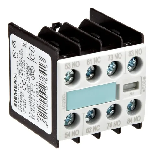 [3RH1911-1GA31] BLOQUE DE CONTACTOS AUXILIARES 3NA 1NC MCA SIEMENS