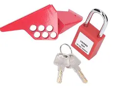 [65666] CANDADO PARA VALVULA BOLA DE 1/4" A 1"